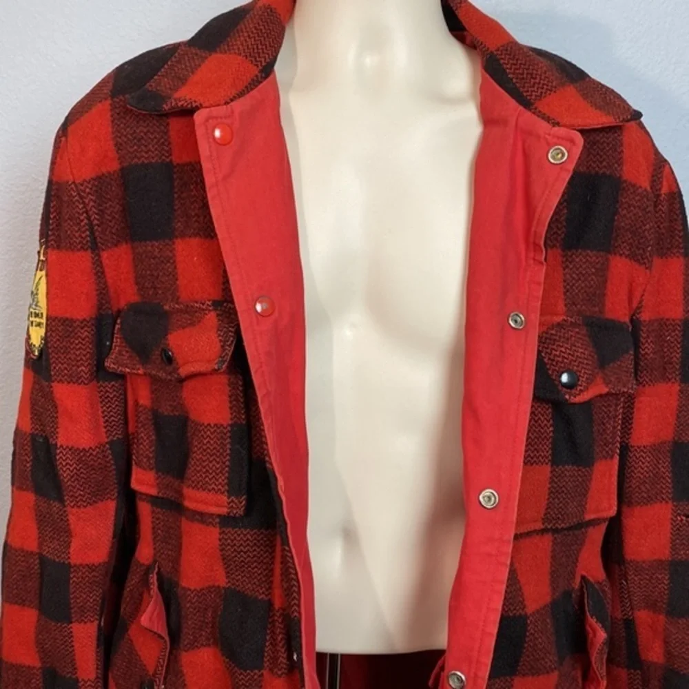 Vintage Buffalo Reversible Hunting‎ Gaming Jacket